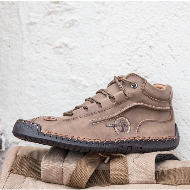 メンズ ドライビングシューズ ハイカット レザー おしゃれ 革靴 レースアップシューズ 紳士靴 ウォーキングシューズ カジュアル 軽量 スニーカー 旅行 運転用 |  | 08