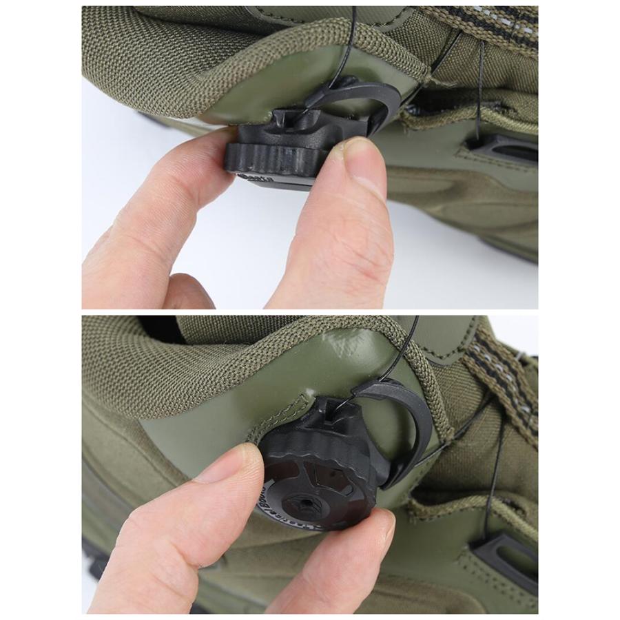 登山靴 メンズ サバゲー トレッキングシューズ ダイヤル式 メンズ 撥水 登山靴 衝撃吸収 ミリタリーブーツ ミドルカット 耐磨耗 防滑 軽量 アウトドアシューズ |  | 14