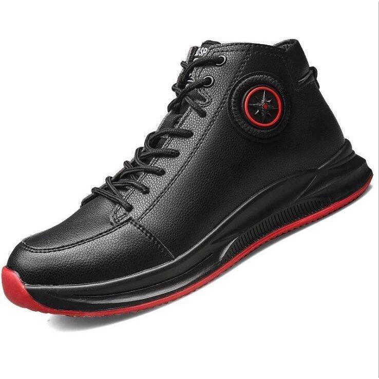 防水安全靴 ハイカット おしゃれ 牛革 作業靴 先芯入 ハイカット 安全スニーカー セーフティーシューズ つま先保護 耐衝撃 ワーキングシューズ |  | 09