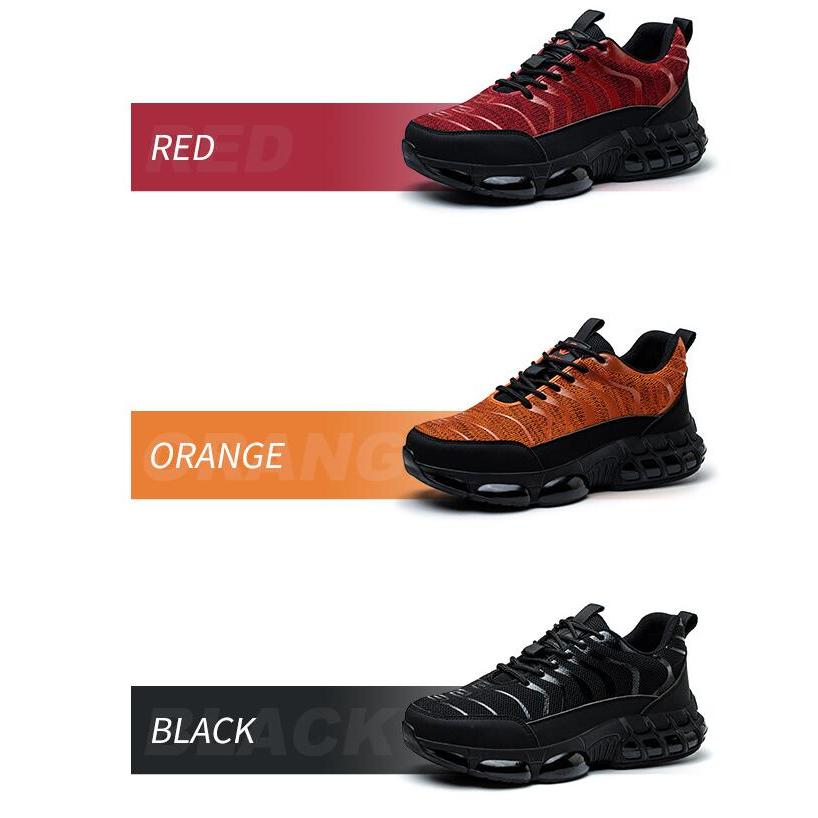 安全靴 あんぜん靴 作業靴 鋼先芯 通気 耐滑 耐摩耗 おしゃれ スニーカー 衝撃吸収 厚底 メンズ レディース 黒 赤 ワーク シューズ |  | 01