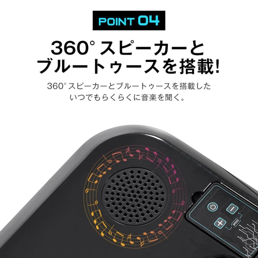 ランニングマシン ルームランナー ダイエット器具 静音 シンプル オシャレ 家庭用 折り畳み トレーニング 有酸素運動 MAX14km/h 低床設計 衝撃吸収 |  | 05