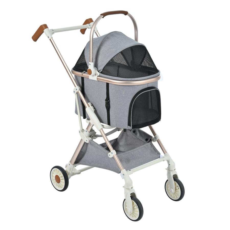 ペットカート 対面式 分離式 2way 折りたたみ フルオーペン 4輪 ストッパー付き 犬カート ドッグカート バッグ カート ペット用 介護 お出かけ 旅行 通院 |  | 01