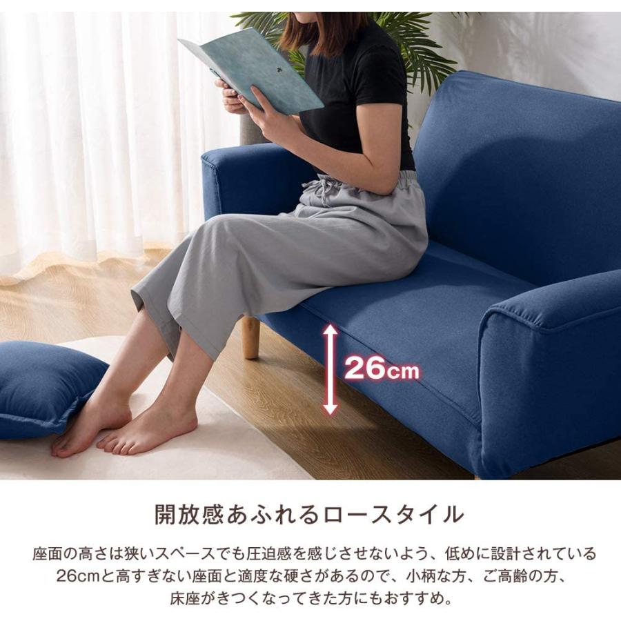 ソファ 幅106cm ソファ- クッション付 軽量 コンパクト 2人掛け ソファ 幅106cm ソファ- クッション付 軽量 コンパクト 2人掛け