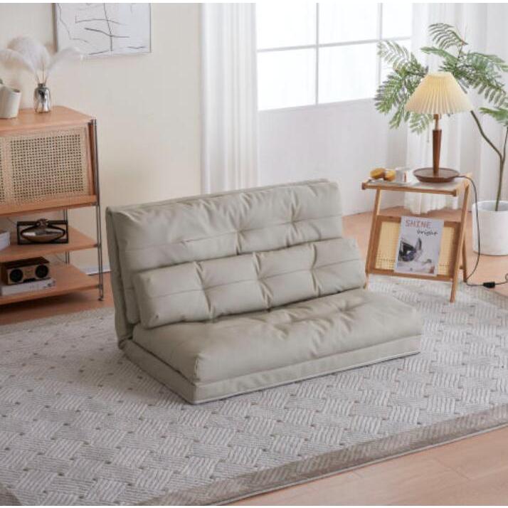 ソファーベッド 2人掛け マルチに使える3WAY 6段階 クッション付 座椅子 ソファーベッド 2人掛け マルチに使える3WAY 6段階 クッション付