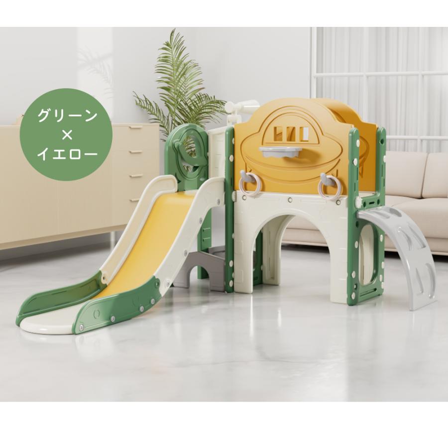 すべり台 キャッスル 大型遊具 すべりだい スライダー 室内 遊具 バスケットゴール 収納  誕生日 プレゼント こどもの日プレゼント |  | 09