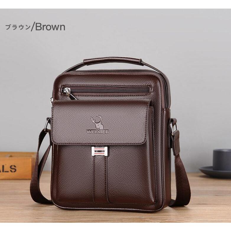 ショルダーバッグ メンズ 革 縦型 ミニショルダーバッグ バッグ 小さめ