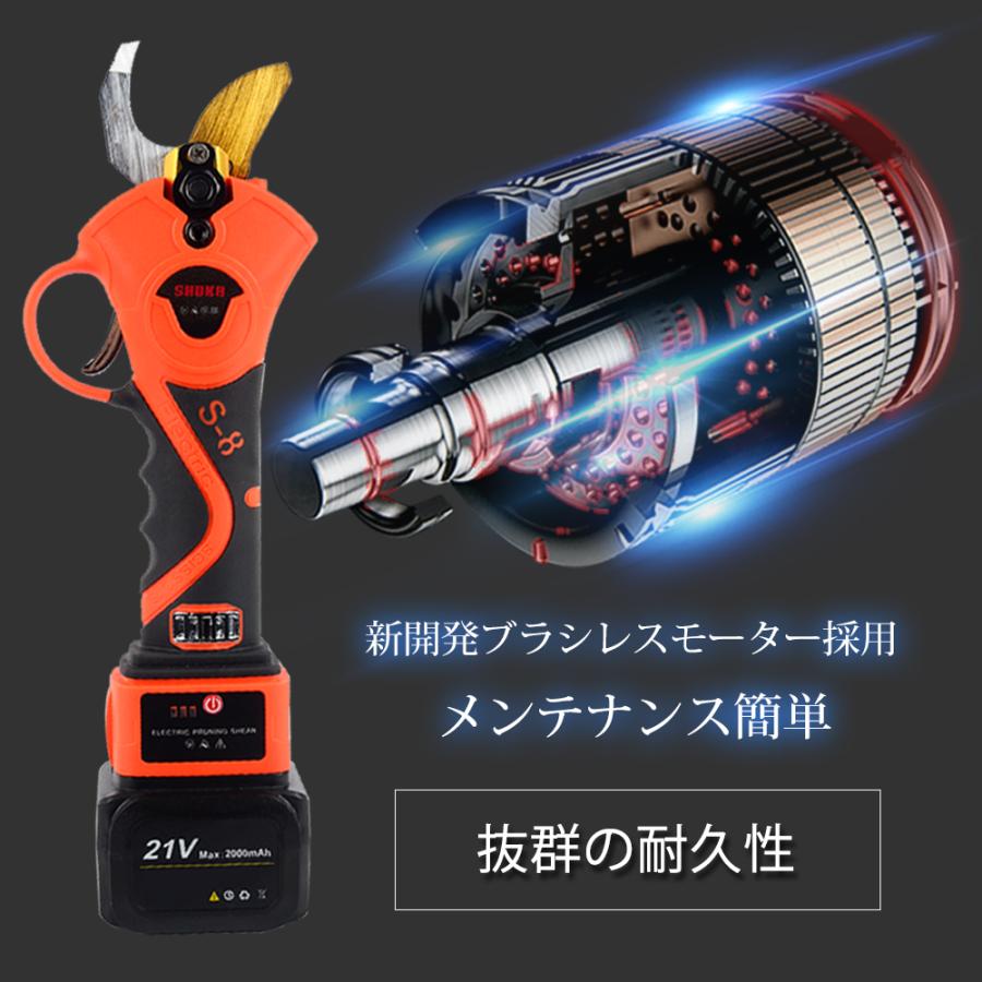 充電式電動ハサミ バッテリー残量表示可能 充電式剪定ばさみ 充電式電動ハサミ バッテリー残量表示可能 充電式剪定ばさみ