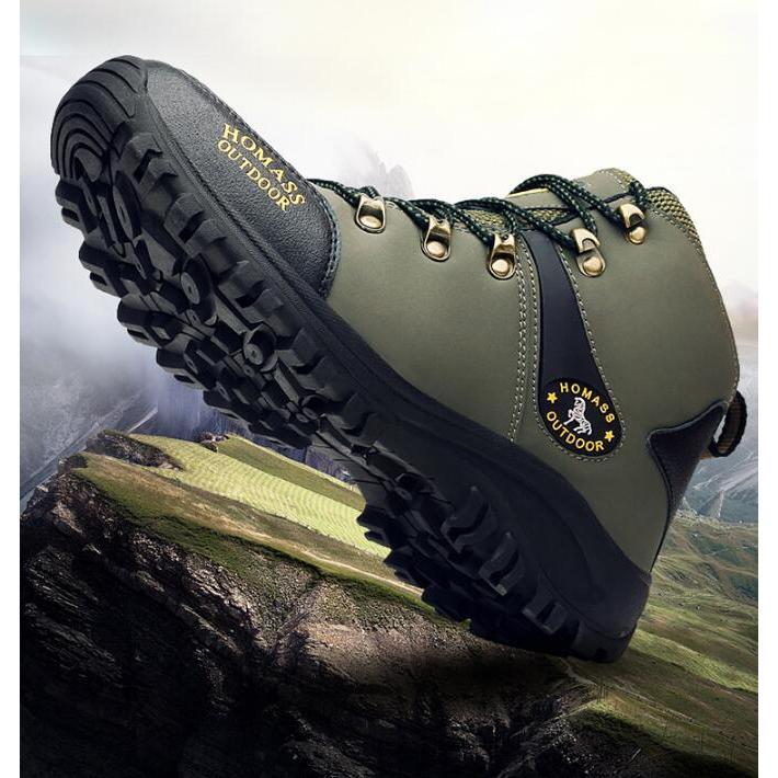 メンズ ハイキングシューズ トレッキングブーツ 登山靴 アウトドアシューズ 防滑 ハイカット ウォーキングシューズ 防水 幅広 スニーカー |  | 01