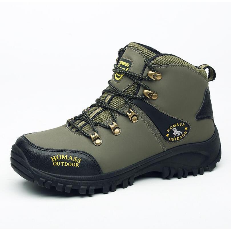 メンズ ハイキングシューズ トレッキングブーツ 登山靴 アウトドアシューズ 防滑 ハイカット ウォーキングシューズ 防水 幅広 スニーカー |  | 02