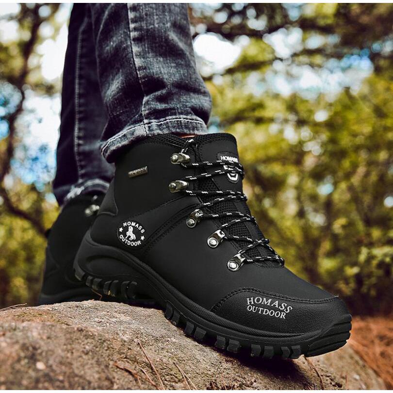 メンズ ハイキングシューズ トレッキングブーツ 登山靴 アウトドアシューズ 防滑 ハイカット ウォーキングシューズ 防水 幅広 スニーカー |  | 08