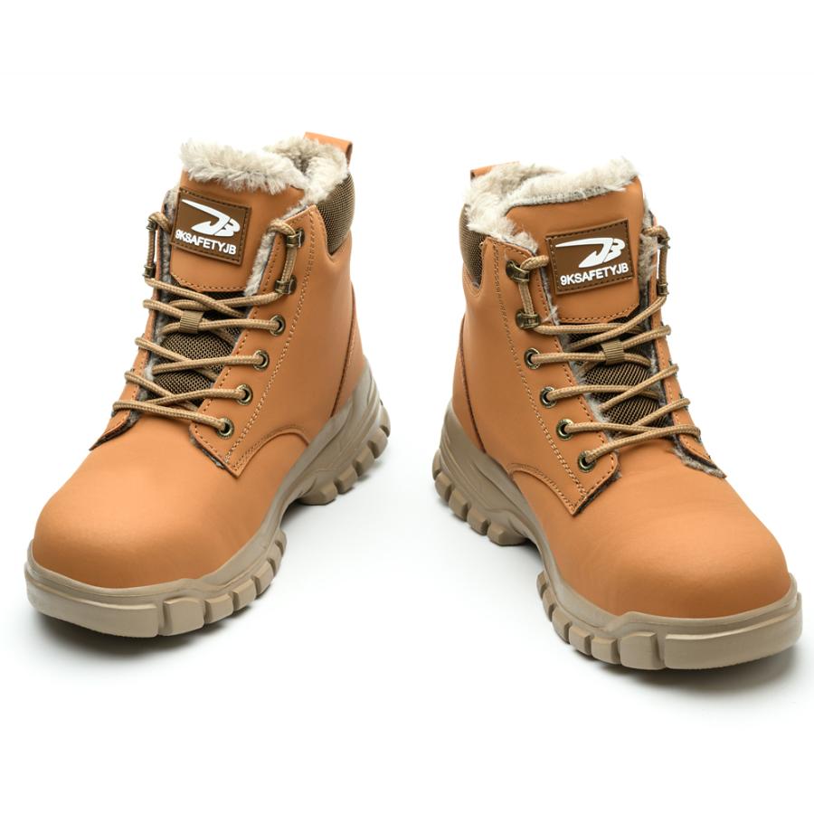 安全靴 ハイカット レザー 作業靴 メンズ レディース 防寒 セフティー