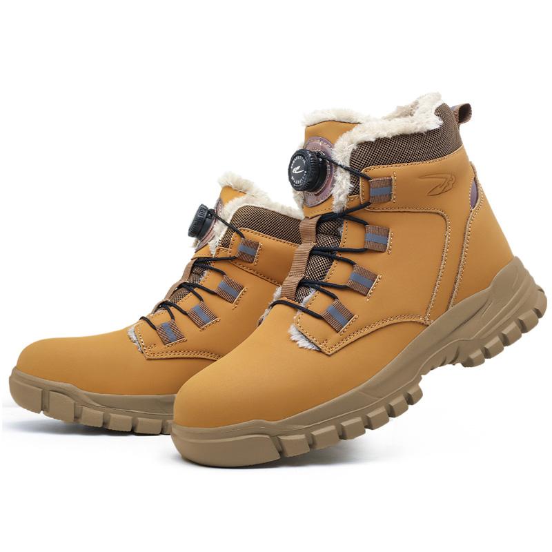 安全靴 ハイカット 防寒作業靴 メンズ レディース ダイヤル式 セフティーシューズ 防水安全靴 踏み抜き防止 鋼制先芯 つま先保護 衝撃吸収  防滑 絶縁 3E |  | 12