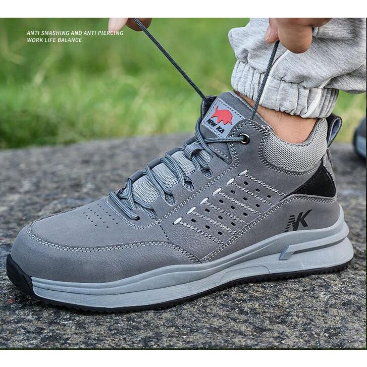 新品 おしゃれ安全靴 ハイカット 作業靴 鋼先芯 メンズ レディース つま先保護 防刺 通気性 軽量 耐滑 防熱 セーフティーシューズ ワークシューズ 日常着用 |  | 13
