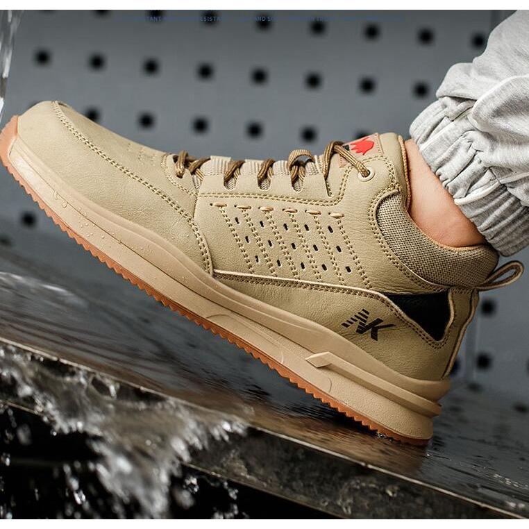 新品 おしゃれ安全靴 ハイカット 作業靴 鋼先芯 メンズ レディース つま先保護 防刺 通気性 軽量 耐滑 防熱 セーフティーシューズ ワークシューズ 日常着用 |  | 07