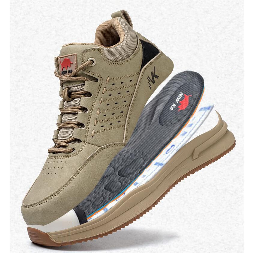 新品 おしゃれ安全靴 ハイカット 作業靴 鋼先芯 メンズ レディース つま先保護 防刺 通気性 軽量 耐滑 防熱 セーフティーシューズ ワークシューズ 日常着用 |  | 08