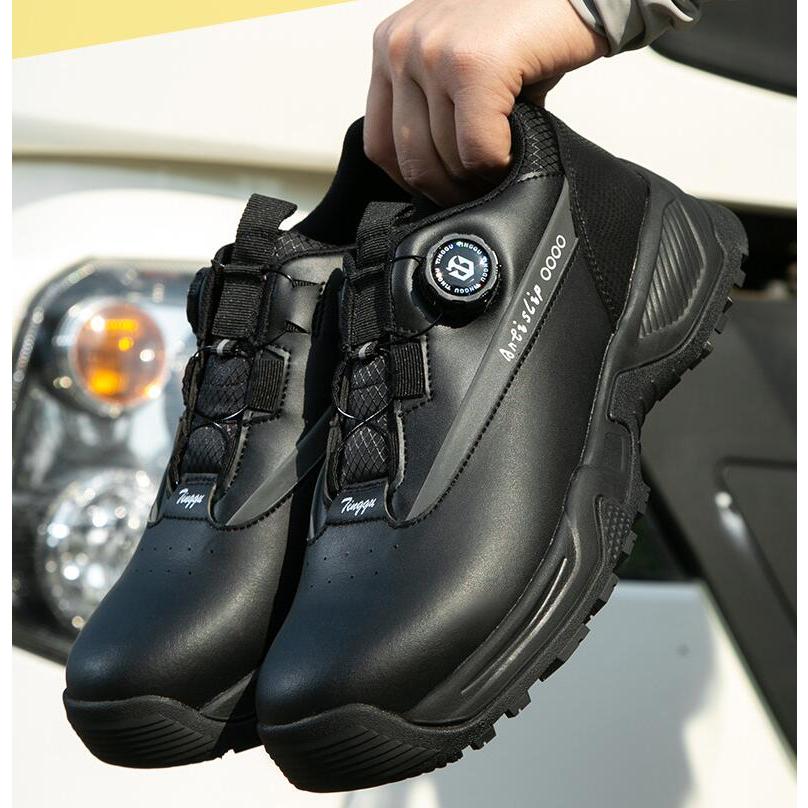 安全靴 スニーカー 作業靴 メンズ レディース 鋼先芯 つま先保護 ケブラー中底 ダイヤル式 厚底 軽量 防水 絶縁 防滑 耐磨耗 衝撃吸収 快適 簡単脱着 23~28.0cm |  | 10