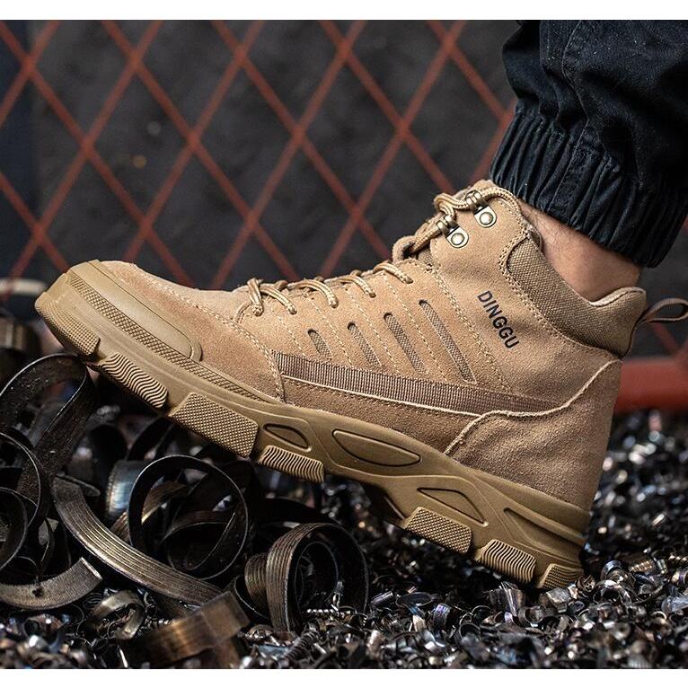 安全靴 あんぜん靴 作業靴 メンズ 鋼先芯 耐滑 釘踏み抜き防止