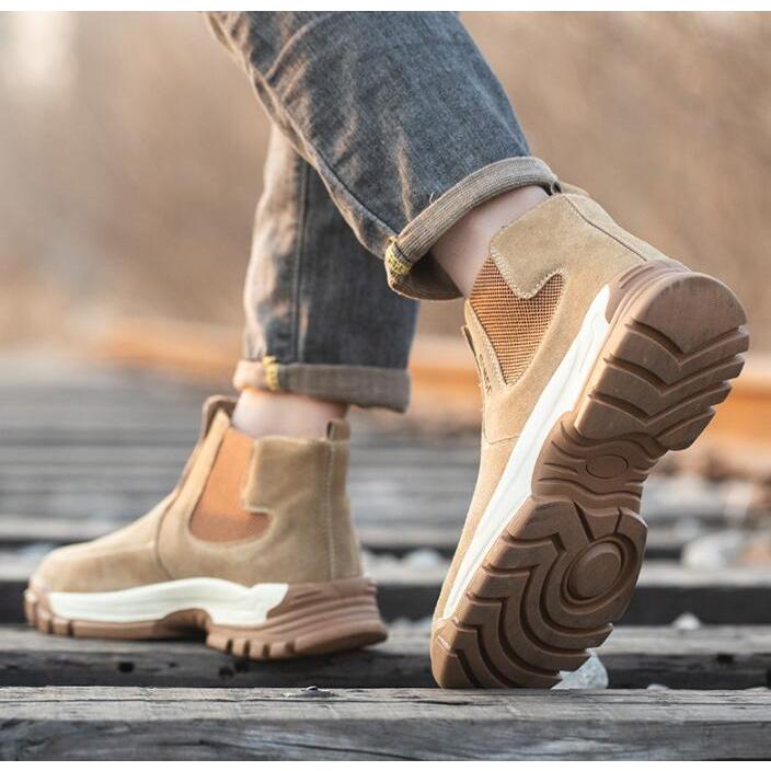 安全靴 革靴 ハイカット メンズ 作業靴 溶接用 レディース 履きやすい