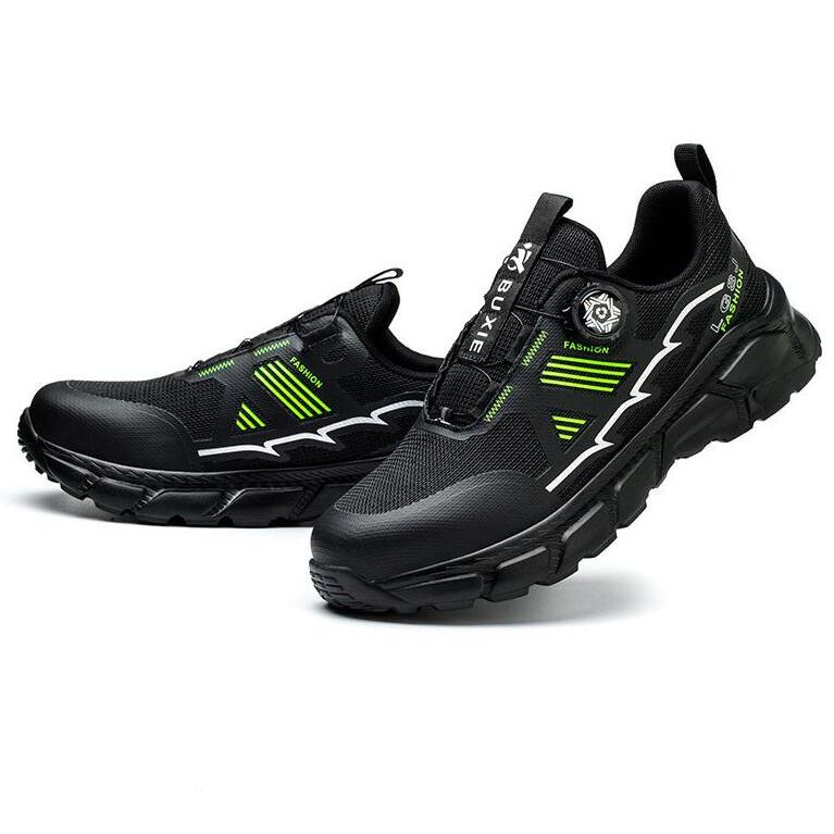 安全靴新作 スニーカー 作業靴 ダイヤル式 メンズ レディース 鋼先芯 つま先保護 軽量 通気性 セーフティシューズ 防滑 絶縁 耐磨耗 衝撃吸収 快適 |  | 10