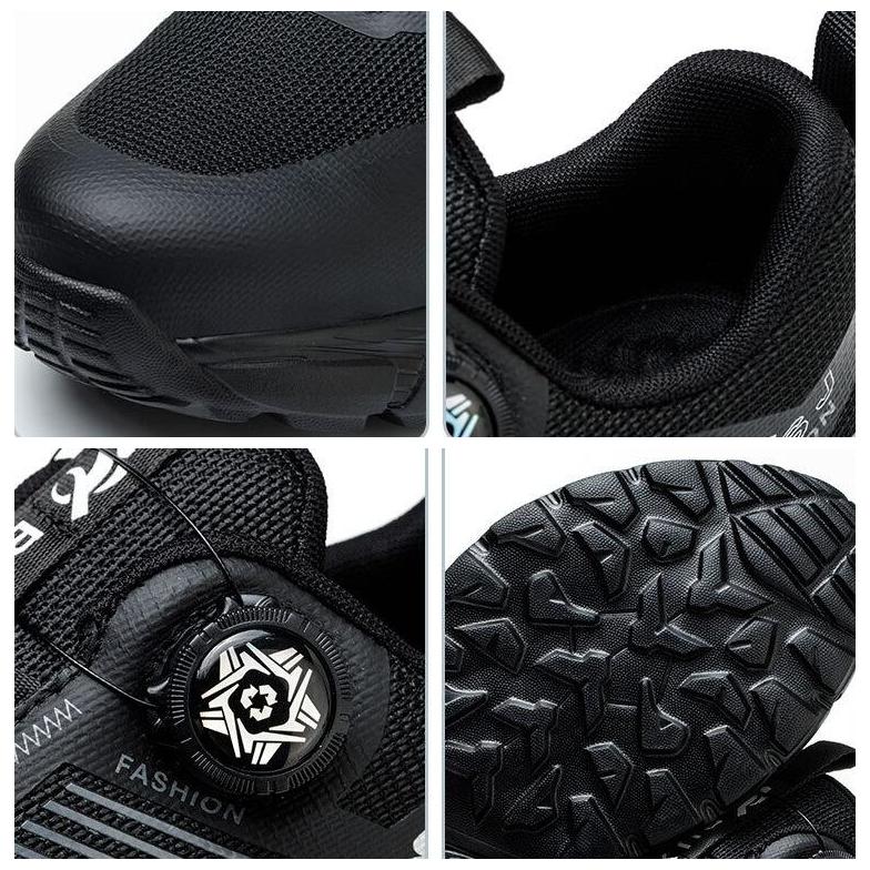 安全靴新作 スニーカー 作業靴 ダイヤル式 メンズ レディース 鋼先芯 つま先保護 軽量 通気性 セーフティシューズ 防滑 絶縁 耐磨耗 衝撃吸収 快適 |  | 07