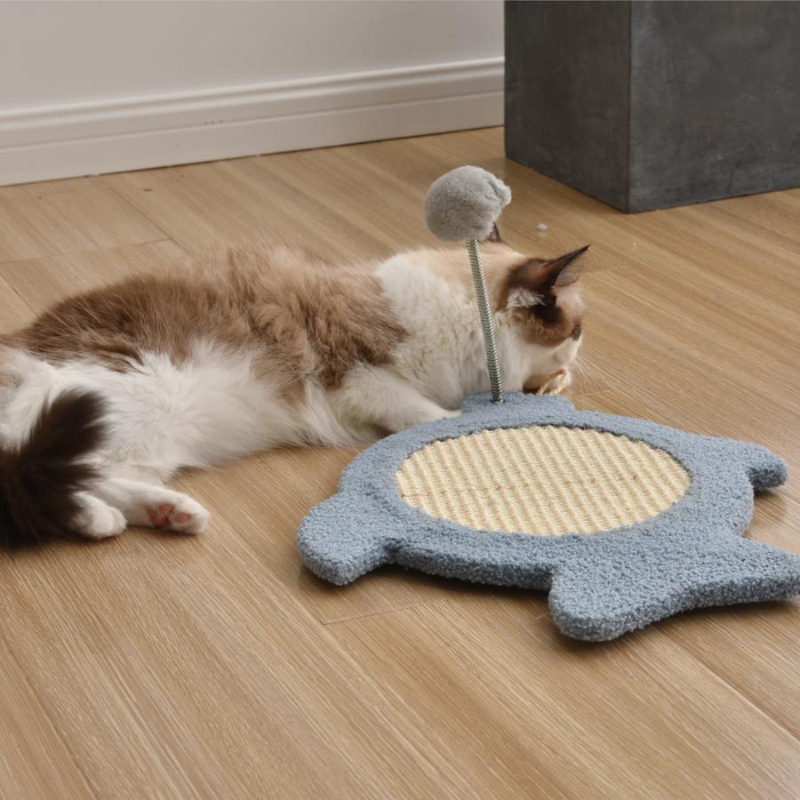 爪とぎ 爪研ぎ つめみがき 爪みがき爪磨き猫用品ペット用品【ブルー】 | 