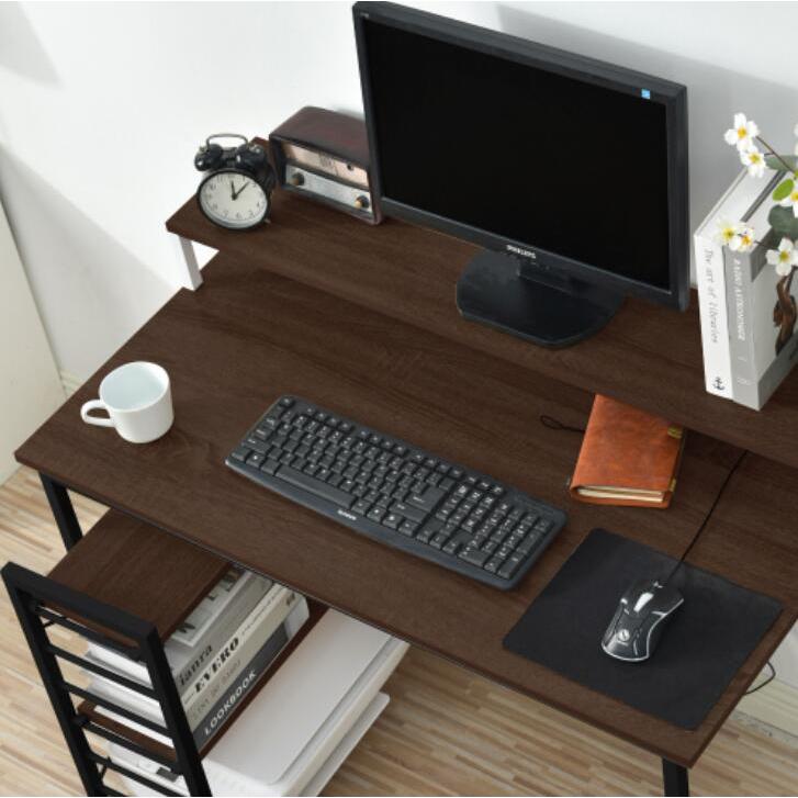 【ブラック】パソコンデスク キャスター付きで移動可能ラック付き 楽天市場】パソコンデスク パソコンデスク 移動可能ラック付き