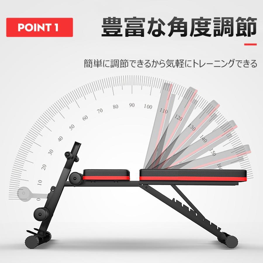 Amazon.co.jp: Kamelun 筋トレ ベンチ トレーニングベンチ 折り畳み