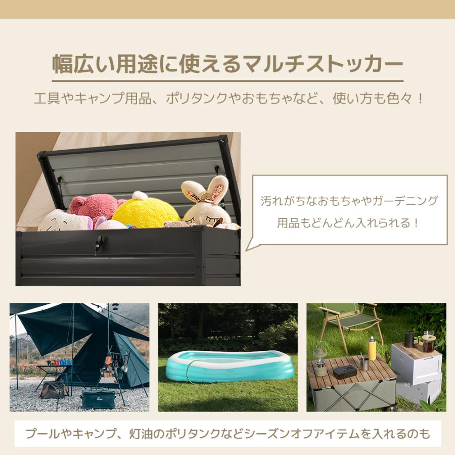 物置 屋外 収納ボックス 収納庫 小型 置き配 ストッカー 屋外収納庫