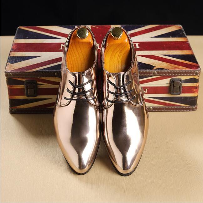 エナメル ビジネスシューズ メンズ ドレスシューズ 革靴 赤 レース