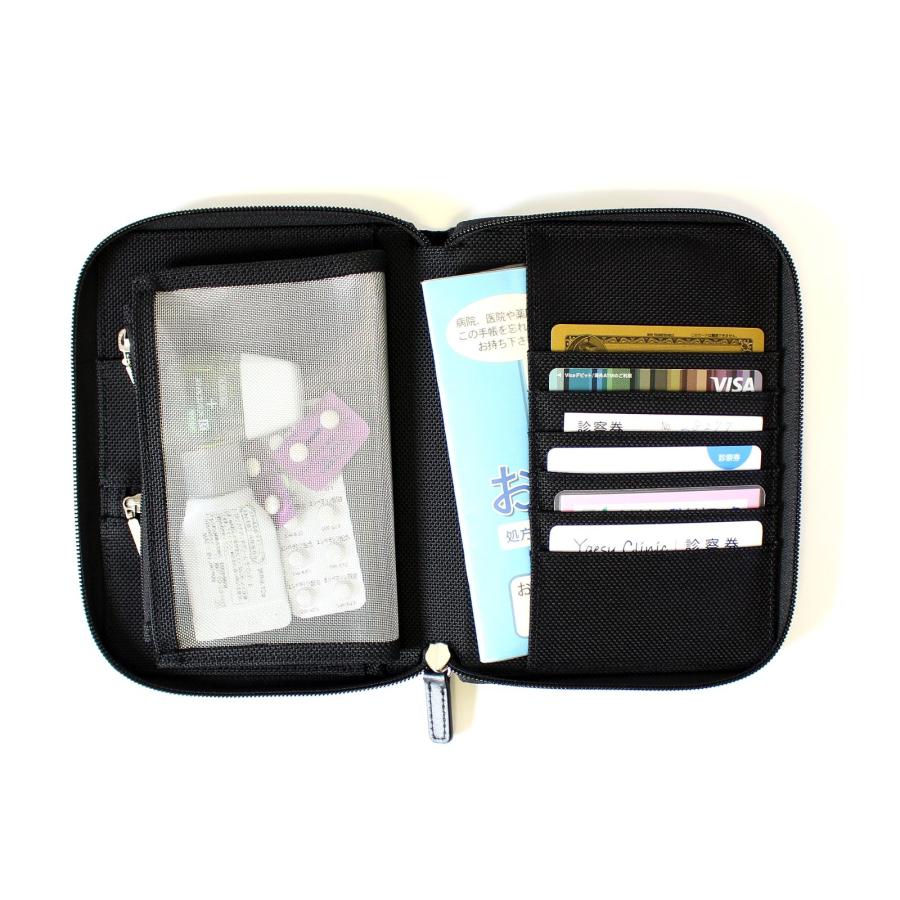 GL039 FRUHお薬手帳が入るリアルカーボンマルチケース |  | 01