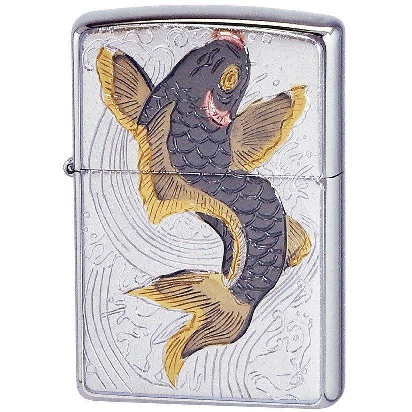 ZIPPO 電鋳板 大鯉 | 