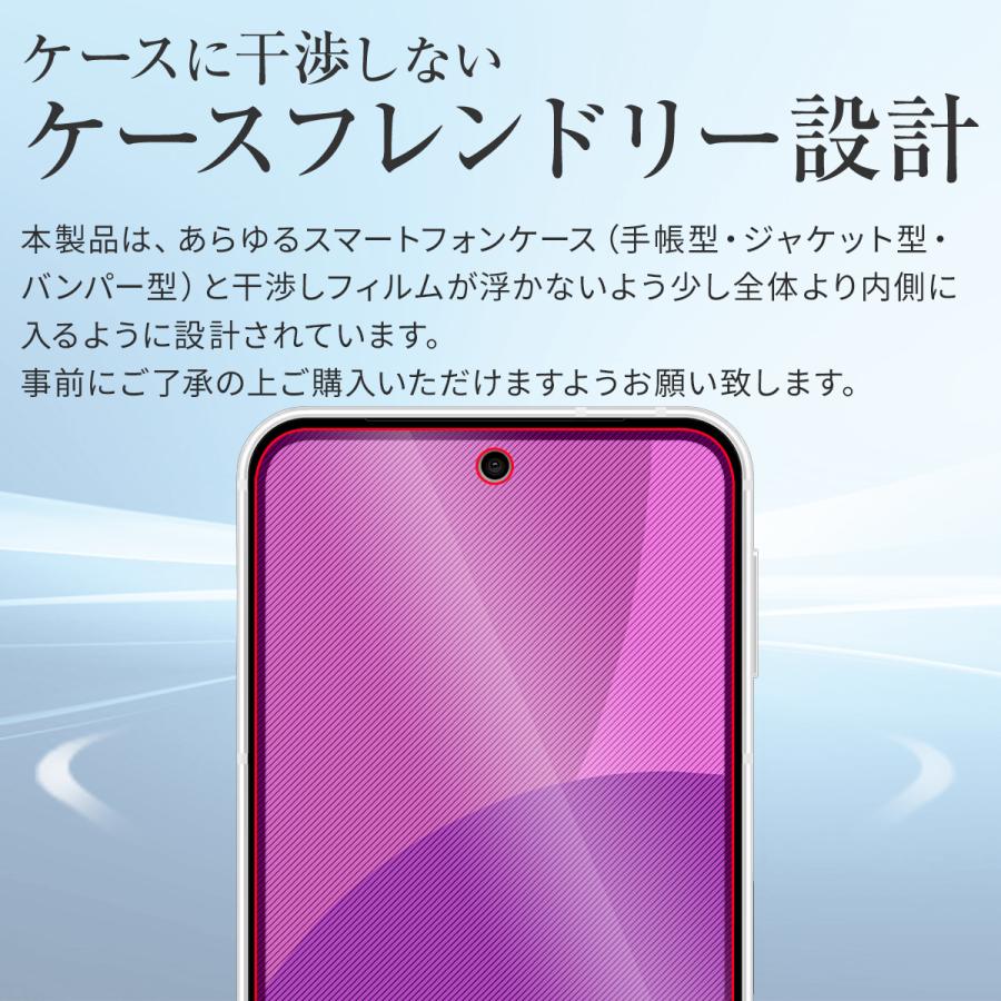 AQUOS sense 10 9 保護フィルム ブルーライトカット マット 2枚 sh-53E 