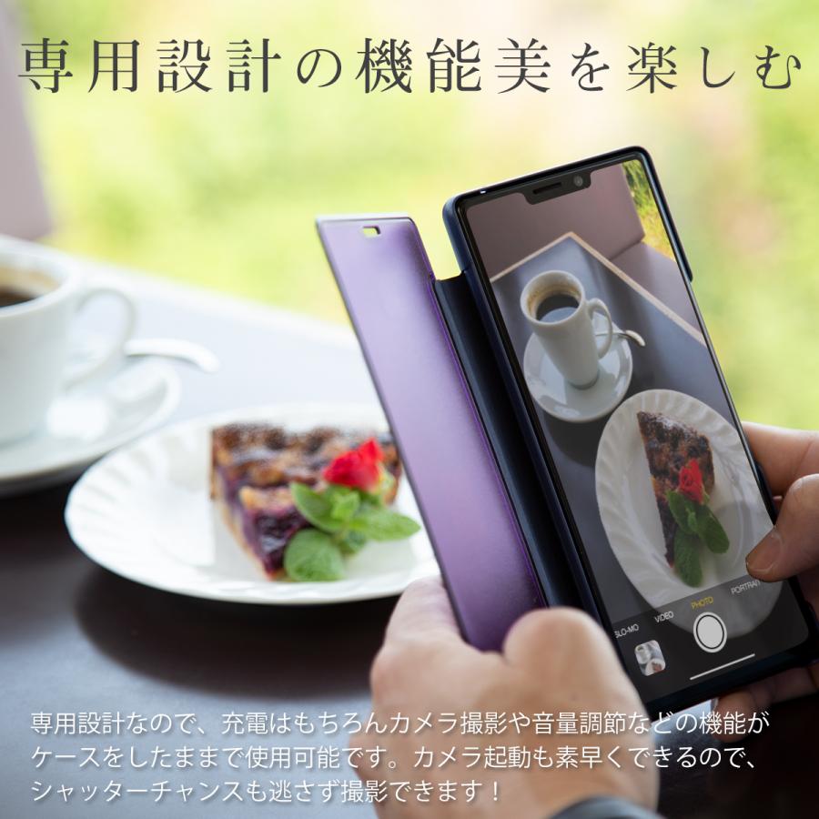 Galaxy S21 カバー ケース 手帳型 マグネットなし Galaxy S21 Ultra ケース Galaxy S21+ ケース スマホケース 手帳 かっこいい おしゃれ 半透明 手帳型ケース｜x-mall｜04