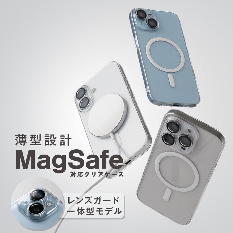 MagSafe ケース iPhone 16e 16 15 14 13 Pro クリア 可愛い マグセーフ iPhoneケース マグセーフ対応 おしゃれ MagSafe対応 レンズカバー 推し活 ハードケース | 