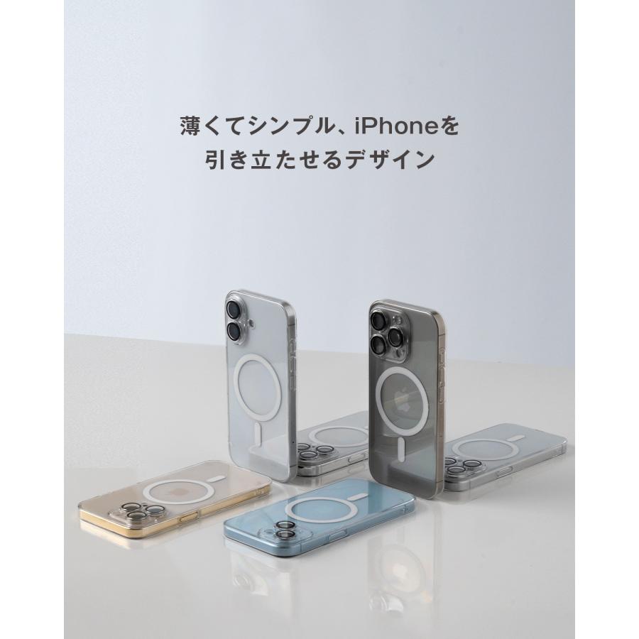 MagSafe ケース iPhone 16e 16 15 14 13 Pro クリア 可愛い マグセーフ iPhoneケース マグセーフ対応 おしゃれ MagSafe対応 レンズカバー 推し活 ハードケース |  | 10