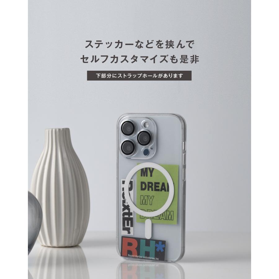 MagSafe ケース iPhone 16e 16 15 14 13 Pro クリア 可愛い マグセーフ iPhoneケース マグセーフ対応 おしゃれ MagSafe対応 レンズカバー 推し活 ハードケース |  | 14