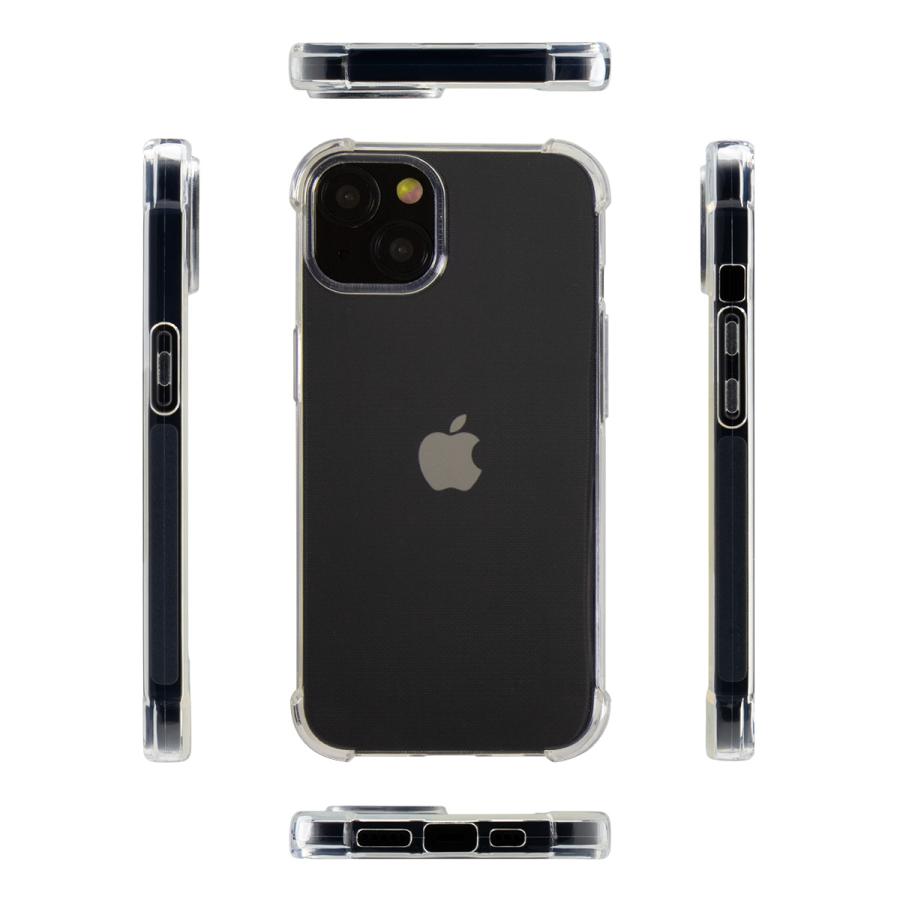 Apple iPhone 14 ブラック 透明ケース付き iPhone14 ケース iPhone14pro max iPhone14プロ iPhone14plus