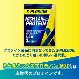 エクスプロージョン ミセルミックスプロテイン MXP 100% MICELLAR CASEIN ISOLATE & 100% SKIM MILK 3kg ミルクチョコレート味 大容量 | エクスプロージョン | 06