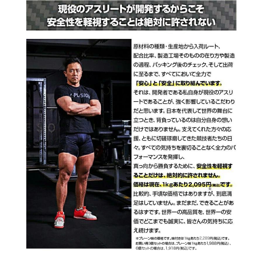 公式 エクスプロージョン プロテイン 300g WPIストロベリー味 100%ナチュラルホエイプロテイン 男性 女性 10代 20代 30代 40代 50代|x-plosion|07