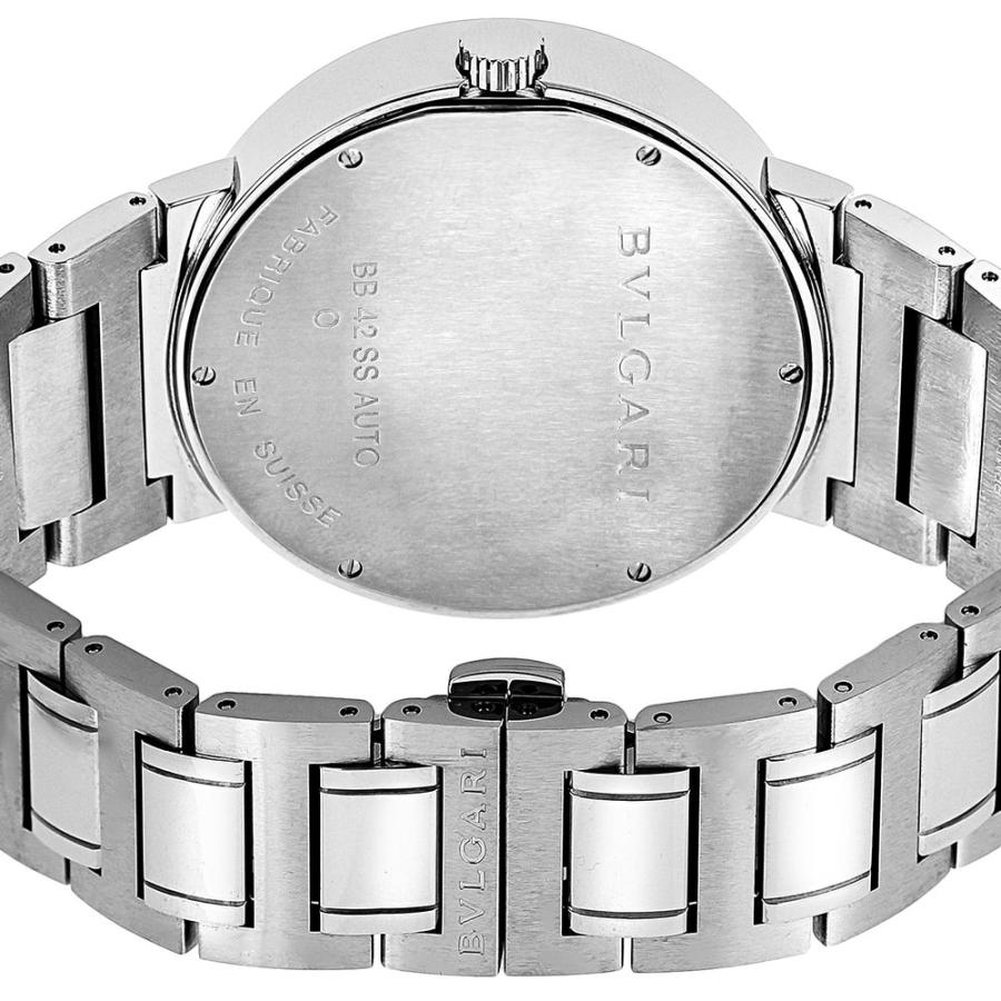 ブルガリ 腕時計 メンズウォッチ 【BVLGARI BVLGARI】 BB42WSSDAUTO WHITE/SILVER BVLGARI｜x-sell｜03