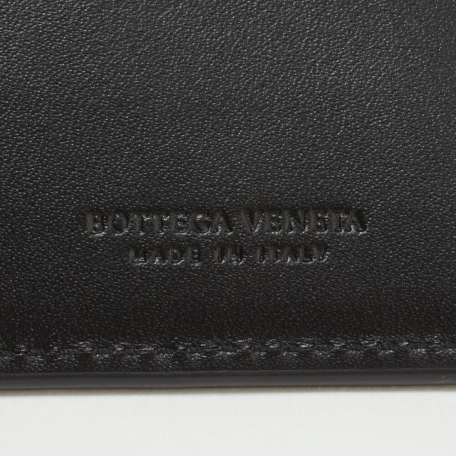 【並行輸入品】 ボッテガヴェネタ メンズ 長財布 イントレチャート 小銭入れ無し BOTTEGA VENETA 120697-V47W1 1000 NEROの画像