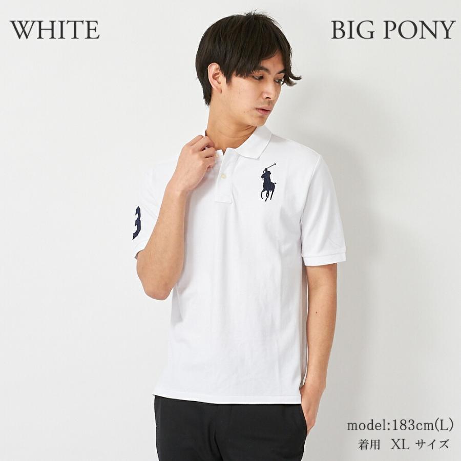 【極美品】ポロラルフローレン ポロシャツ 半袖 メンズ ビックポニー No.3 POLO RALPH LAUREN（ポロ・ラルフローレン） 【並行輸入品】 ポロ