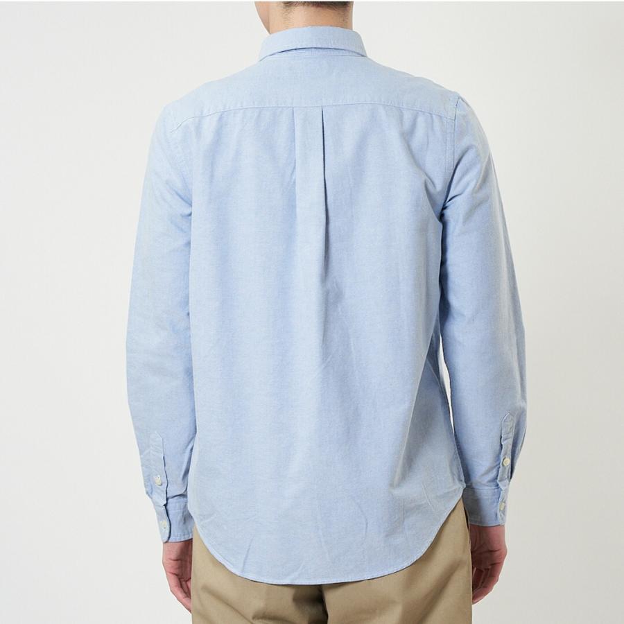 ラルフローレン ポロ リネンシャツ ビンテージ ボタンダウン 長袖シャツ 青 Ralph Lauren ラルフローレン CLASSIC FIT 長袖 ボタンダウン