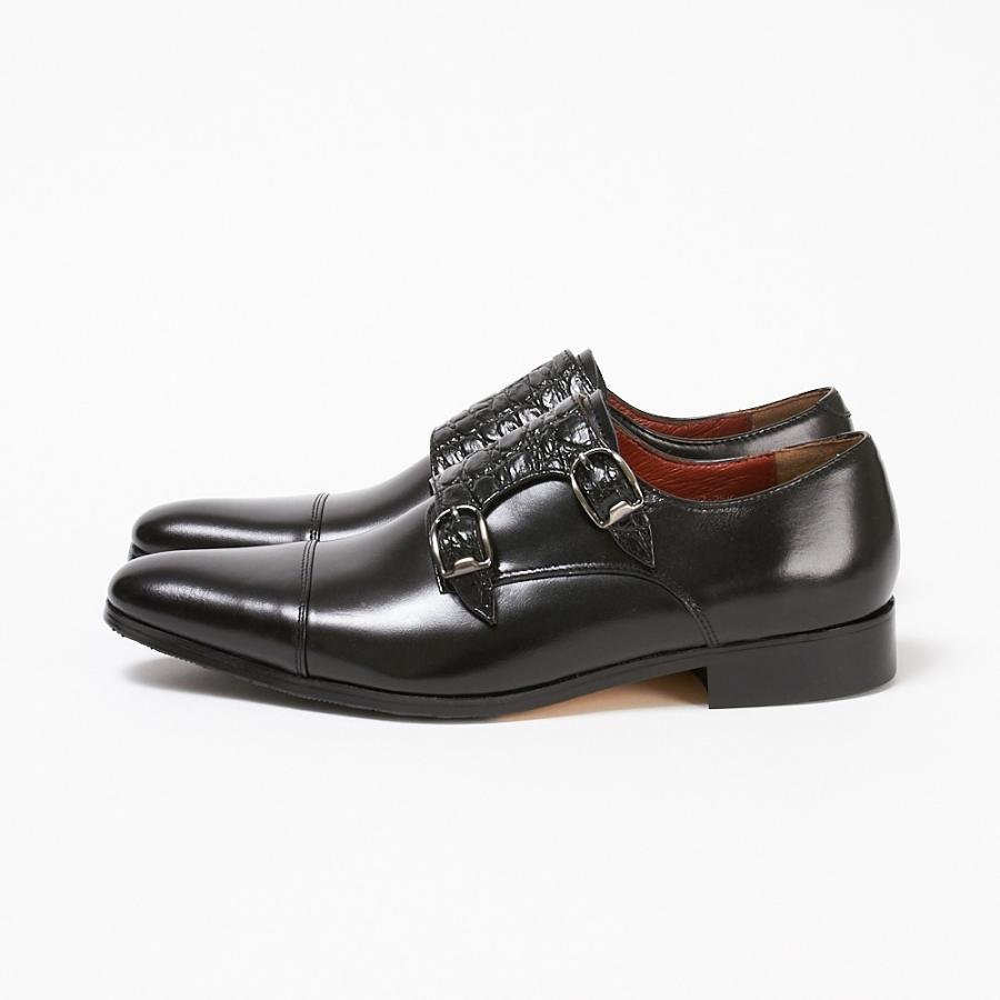ポッジオ アンティコ 靴 メンズ ビジネスシューズ ダブルモンク 1502 クロコ Black Poggio Antico Zkk Fdg 父の日 06sho Kna X Sell エクセルブランドショップ 通販 Yahoo ショッピング