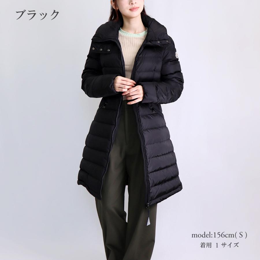 正規品　モンクレール　ダウン　フラメッテ　サイズ1 レディース　黒　ブラック MONCLER（モンクレール） ダウンコート FLAMMETTE フラメッテ ブラック