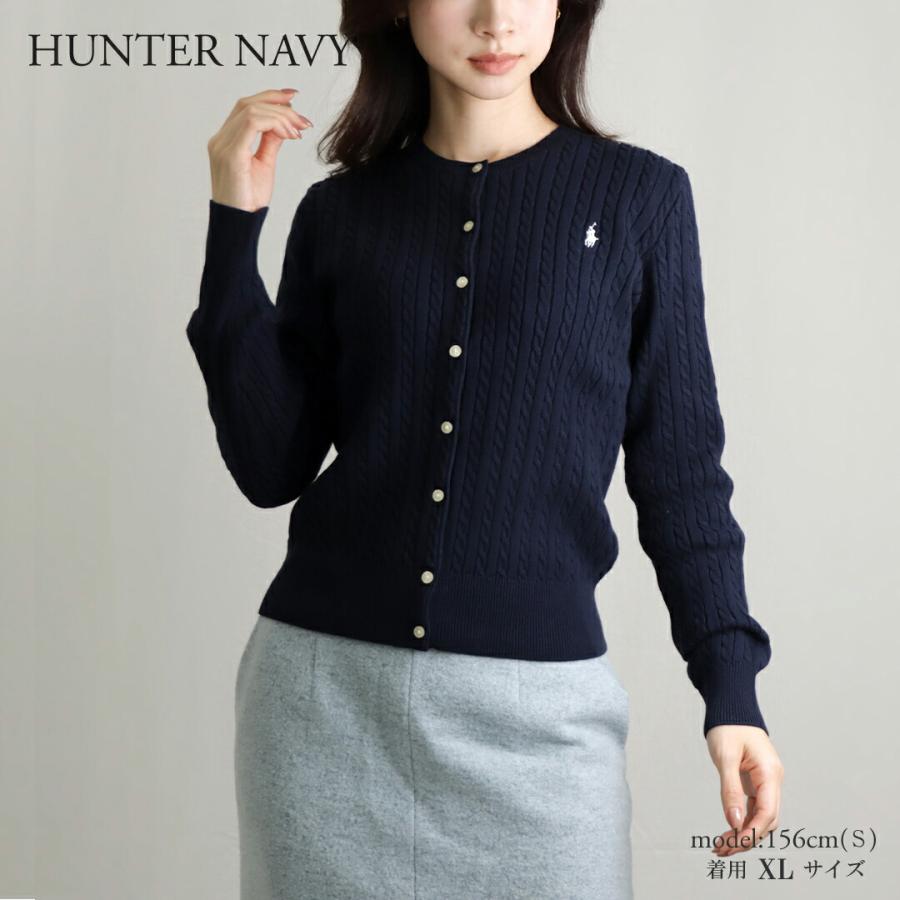 Polo Ralph Lauren ブラックカーディガン　ネイビー　L 中古・古着通販】POLO RALPH LAUREN (ポロ・ラルフローレン