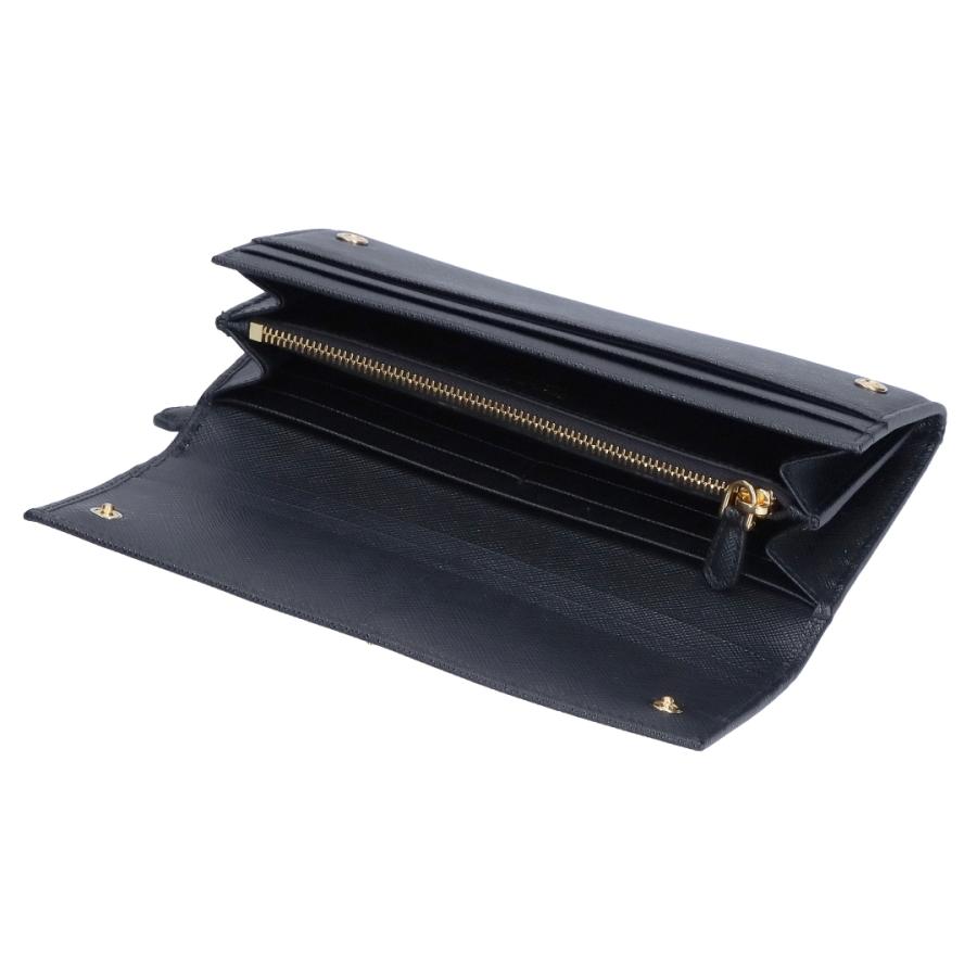 プラダ 財布 長財布 PRADA 1MH132 QHH F0002 SAFFIANO TRIANG NERO 