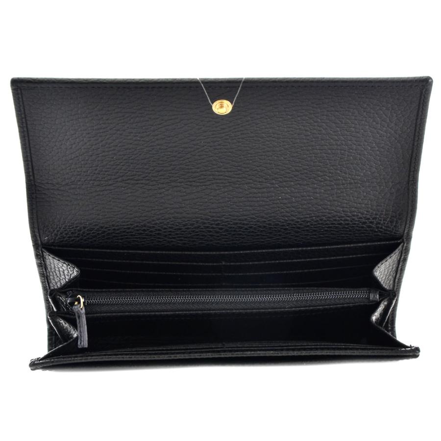 【お取り寄せ】 【並行輸入品】 グッチ 財布 長財布 GUCCI 456116 CAO0G 1000 NERO 【PETITE MARMONT】の画像