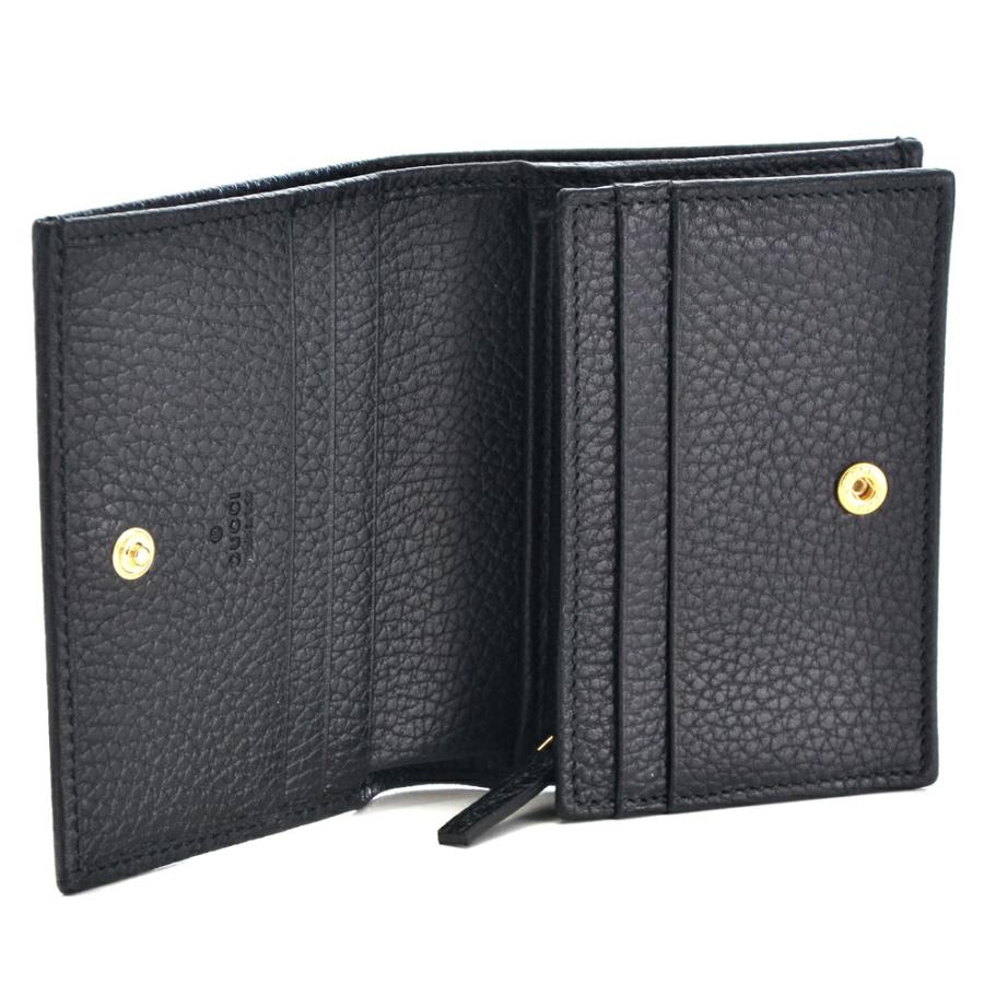 【松蔭】GUCCI 折財布 456126 CA00G プチマーモント GUCCI グッチ 折財布 456126 CAO0G 1000 NERO 【PETITE MARMONT