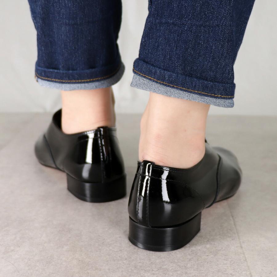 極美品 Repetto レペット Tストラップシューズ バレエシューズ 黒 23 repetto（レペット） 【並行輸入品】 レディースシューズ レースアップ
